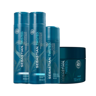 Imagem do produto Kit Sebastian Professional Twisted Shampoo E Condicionador E Máscara E Creme De Pentear