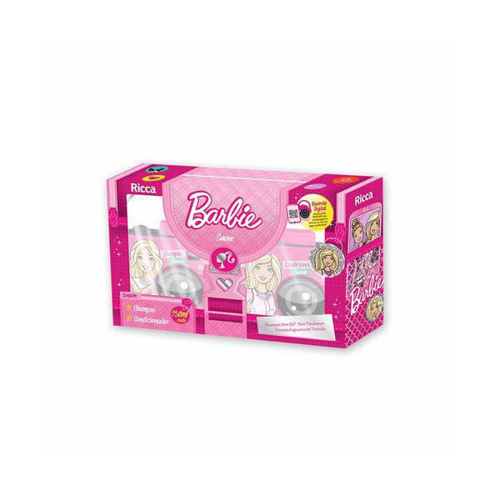 Imagem do produto Kit Shampoo Barbie Aloe Vera + Condicionador Ricca 1 Unidade