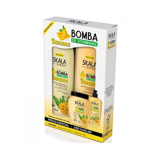 Imagem do produto Kit Shampoo + Condicionador Skala Expert Bomba De Vitaminas Com Banana 1 Unidade