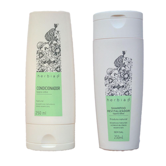 Imagem do produto Kit Shampoo E Condicionador Cabelos Oleosos Natural Herbia