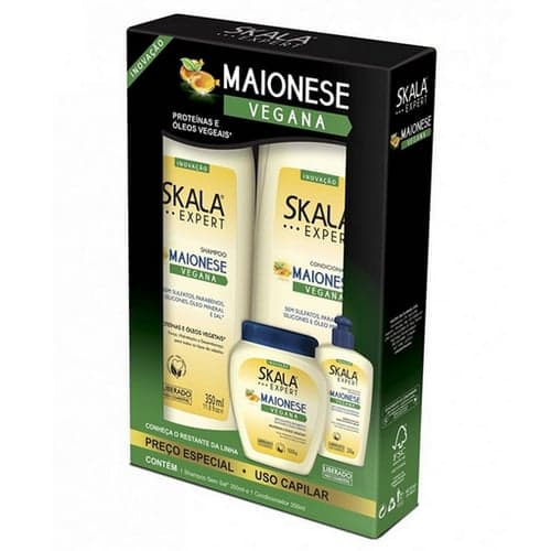 Imagem do produto Kit Skala Shampoo E Condicionador Maionese Vegana 350Ml Cada