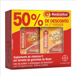 Imagem do produto Kit Suplemento De Vitamina C Redoxitos Com 2 Unidades 25G 1 Unidade