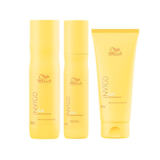 Imagem do produto Kit Wella Professional Invigo Sun Shampoo E Condicionador E Leave In Wella Professionals