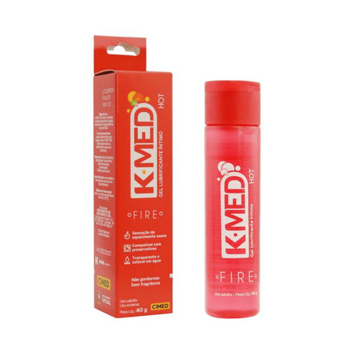 Imagem do produto Kmed Hot Gel Lubrificante Íntimo Fire 40G Cimed
