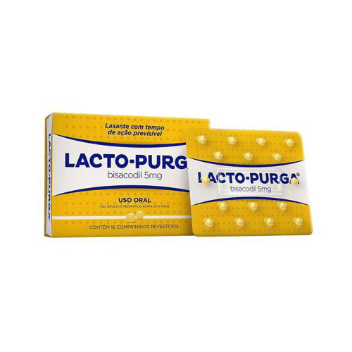 Imagem do produto Lactopurga - 5Mg C 16 Comprimidos