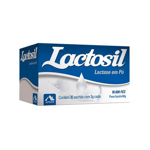 Imagem do produto Lactosil 10.000 Fcc Lactosil 10.000 Fcc Com 30 Sachês