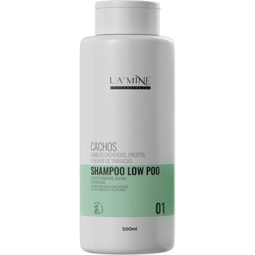 Imagem do produto Lamine Profissional Shampoo Low Poo Cachos 500Ml