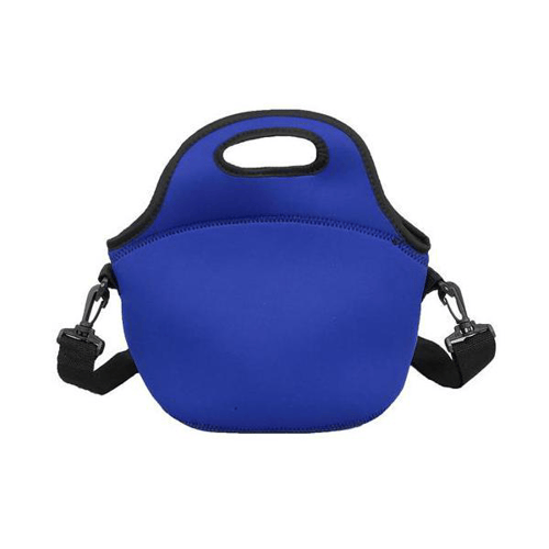 Imagem do produto Lancheiras Bolsas Térmicas Marmita Fitness Neoprene Lisos Azul
