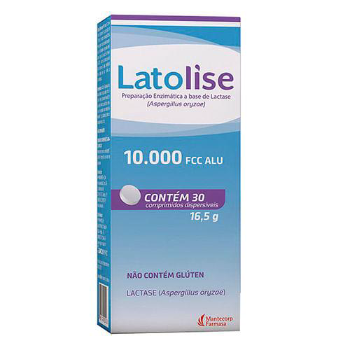 Imagem do produto Latolise Com 30 Comprimidos