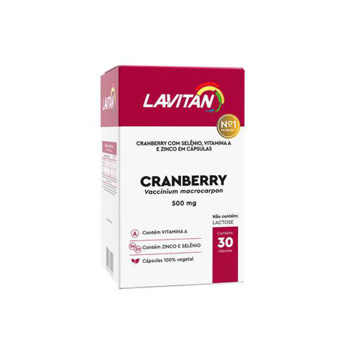 Imagem do produto Lavitan Cranberry 30 Cápsulas Lavitan Cranberry