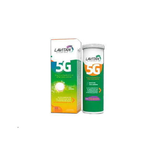 Imagem do produto Lavitan Efervescente 5G C/10 Comprimidos Guaraná+Cafeína