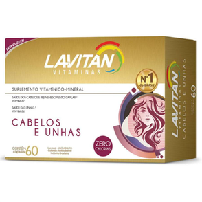 Imagem do produto Lavitan Mais Hair Cabelo Unhas 60 Cápsulas Cimed