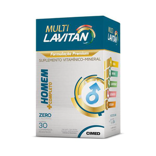 Lavitan Multi Homem Com 30 Comprimidos