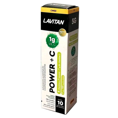 Imagem do produto Lavitan Multi Power + C 10 Comprimidos Efervescentes Cimed Guarana
