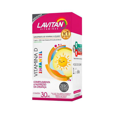 Imagem do produto Lavitan Vitamina D Com 30Ml