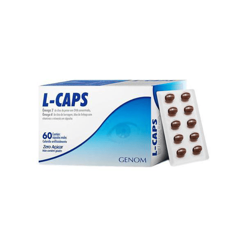Imagem do produto Lcaps 60 Cápsulas Uniao Quimica