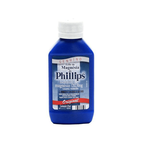Imagem do produto Leite De Magnésia De Phillips 120Ml Líquido Sem Prescricao
