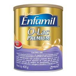 Leite Enfamil Olac Premium Em Pó Fórmula Infantil Para Lactentes Com Restrição De Lactose Lata Com 400G