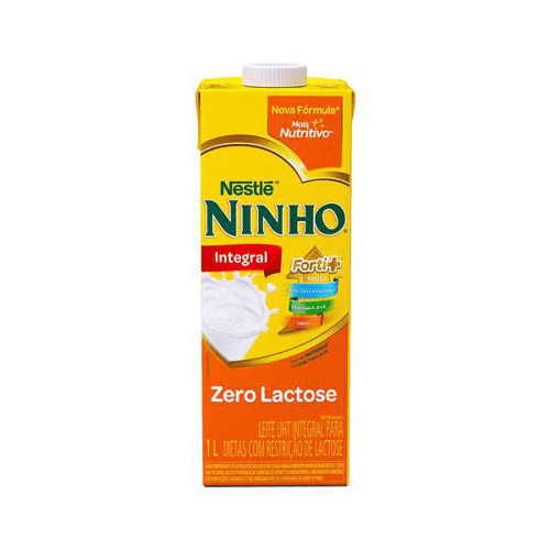 Imagem do produto Leite Ninho Integral Forti+ Zero Lactose 1 Litro