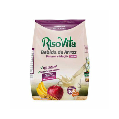Imagem do produto Leite Vegetal De Arroz Em Pó Banana E Maça Risovita 300G
