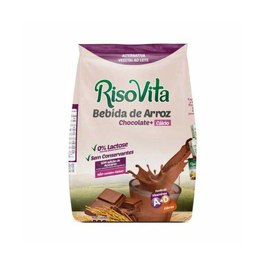 Imagem do produto Leite Vegetal De Arroz Em Pó Sabor Chocolate Risovita 300G
