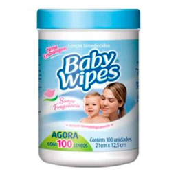 Imagem do produto Lenco - Baby Wipes Azul 100Un