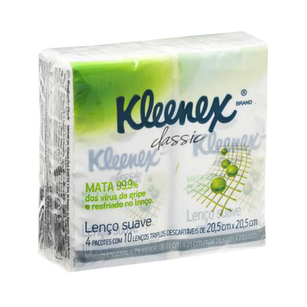 Imagem do produto Lenço - De Papel Kleenex Proteção Com 40 Unidades