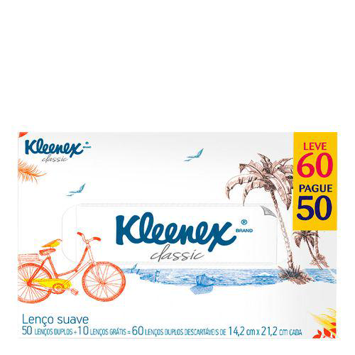 Imagem do produto Lenco - Kleenex Com 50 Unidade Com Aroma De Baunilha