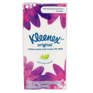 Imagem do produto Lenço Papel Kleenex Bolso 10 Unidades