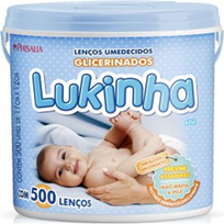 Imagem do produto Lenco Umd Lukinha Balde 500Un Azul