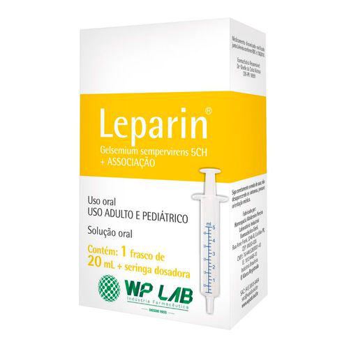 Imagem do produto Leparin Solução Oral Com 20Ml Wp Lab
