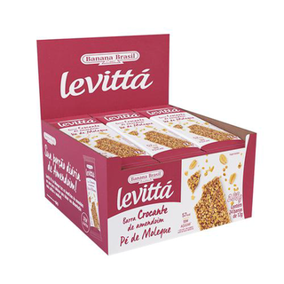 Imagem do produto Levittá Crocante De Aendoim Pé De Moleque Banana Brasil 24X12g