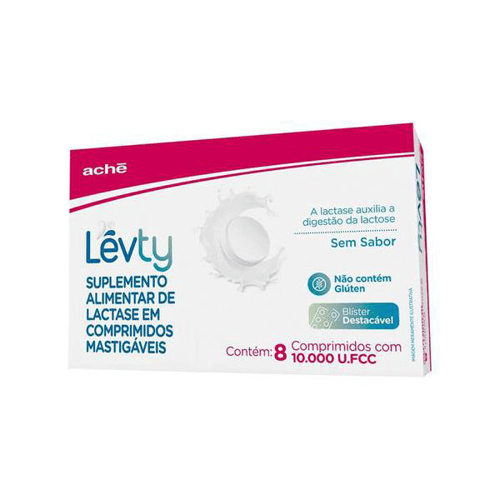 Imagem do produto Lévty 10.000U.fcc Com 8 Comprimidos