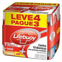 Imagem do produto Lifebuoy Sabonete Barra Leve 4 Pague 3 Com 90G Cada