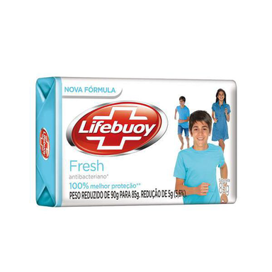 Imagem do produto Lifebuoy Sabonete Fresh Com 85G