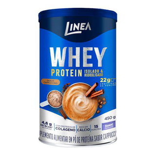 Imagem do produto Linea Whey Protein Isolado E Hidrolisado Cappuccino Com 450G