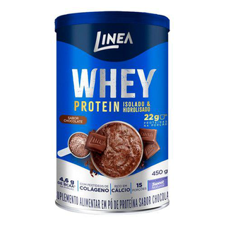 Imagem do produto Linea Whey Protein Isolado E Hidrolisado Chocolate Com 450G