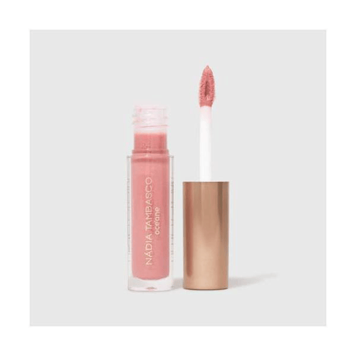 Imagem do produto Lip To Glow Obsession Nádia Tambasco By Océane Brilho Labial Rosa Cintilante
