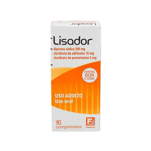 Lisador - 16 Comprimidos