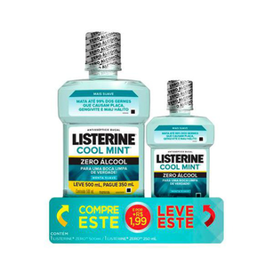 Imagem do produto Listerine - Cool Mint 500Ml+250Ml