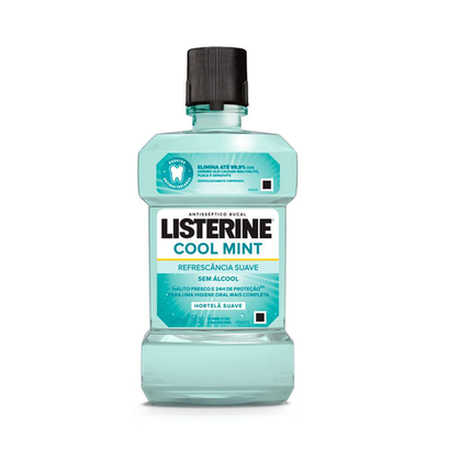 Imagem do produto Listerine Cool Mint Hortelã Suave Sem Álcool Com 250Ml
