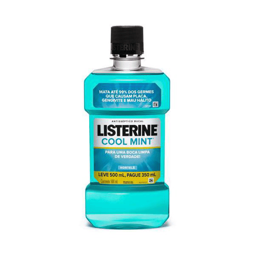 Imagem do produto Listerine - Cool Mint Lv 500Ml Pg 400Ml