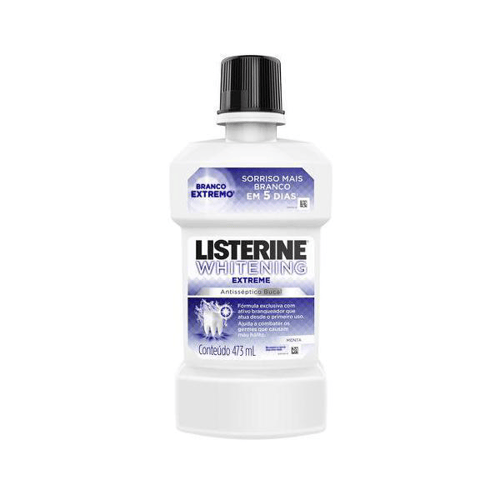 Imagem do produto Listerine Whitening Extreme Menta 473Ml
