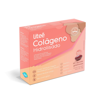 Imagem do produto Liteé Colageno Hidrolisado Com Vitaminas 60 Capsulas
