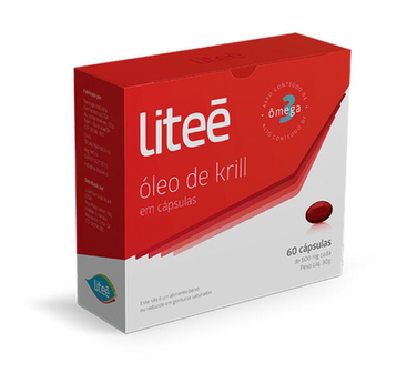 Imagem do produto Litee Óleo De Krill Com 60 Cápsulas