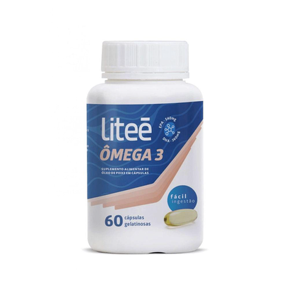 Imagem do produto Liteé Omega 3 60 Cápsulas 1000Mg 540Epa 360Dha