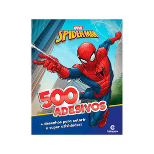 Imagem do produto Livro 500 Adesivos Marvel Homem Aranha Culturama
