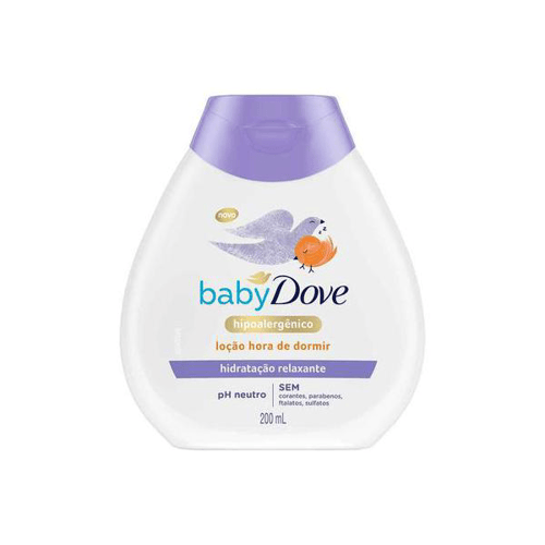 Imagem do produto Loção Hidratante Baby Dove Hora De Dormir Hidratação Relaxante Com 200Ml