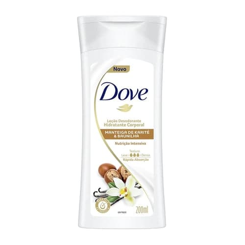 Imagem do produto Loção Hidratante Dove Nutrição Intensiva Manteiga De Karité E Baunilha 200Ml