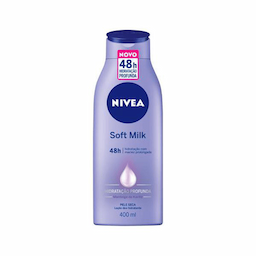Loção - Hidratante Nivea Soft Milk 400Ml